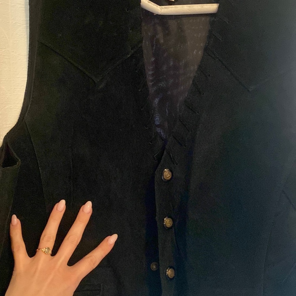 Vintage Men’s Suede Vest